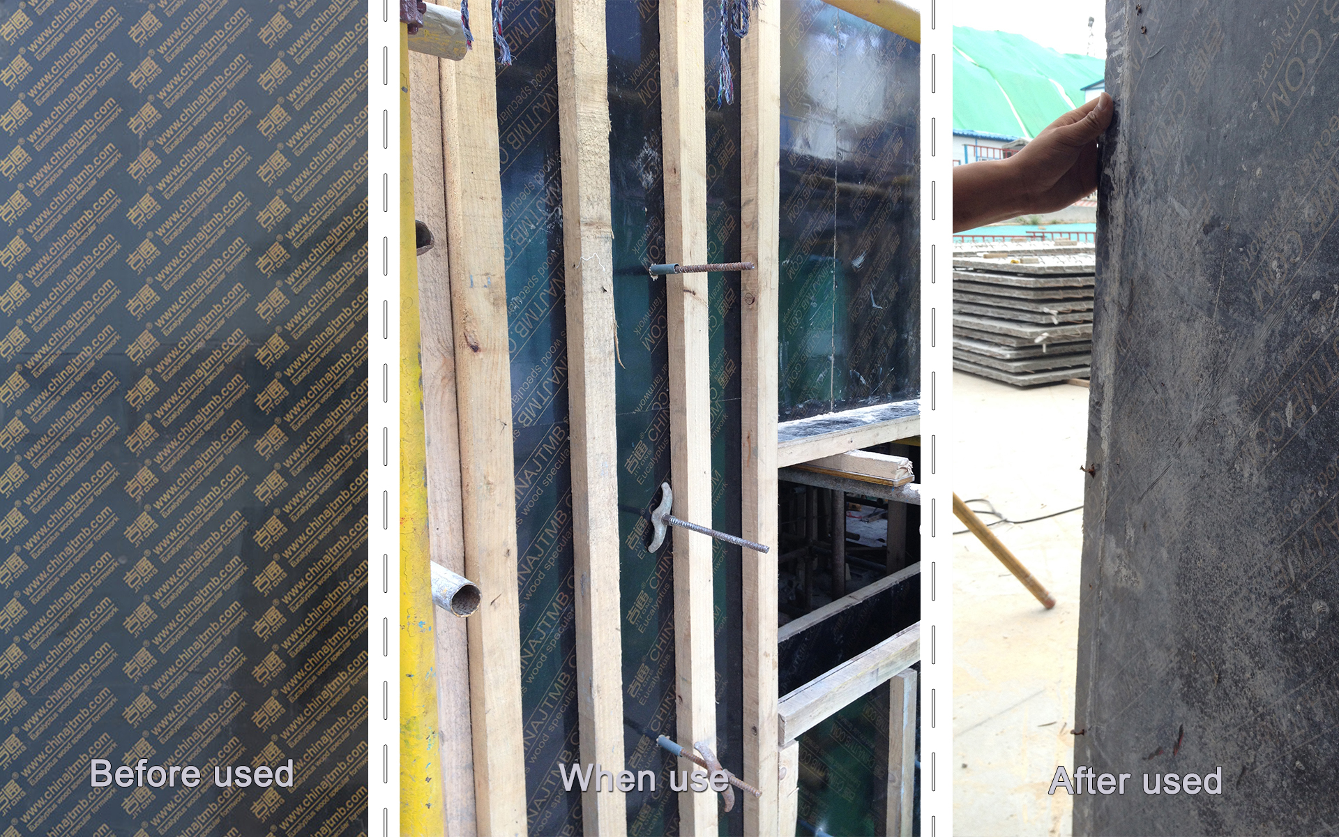 SITE GUIDANCE NOTE for Plastic (PP), Phenolic Surface Film (PSF) and Medium Density Overlay (MDO) Plywood